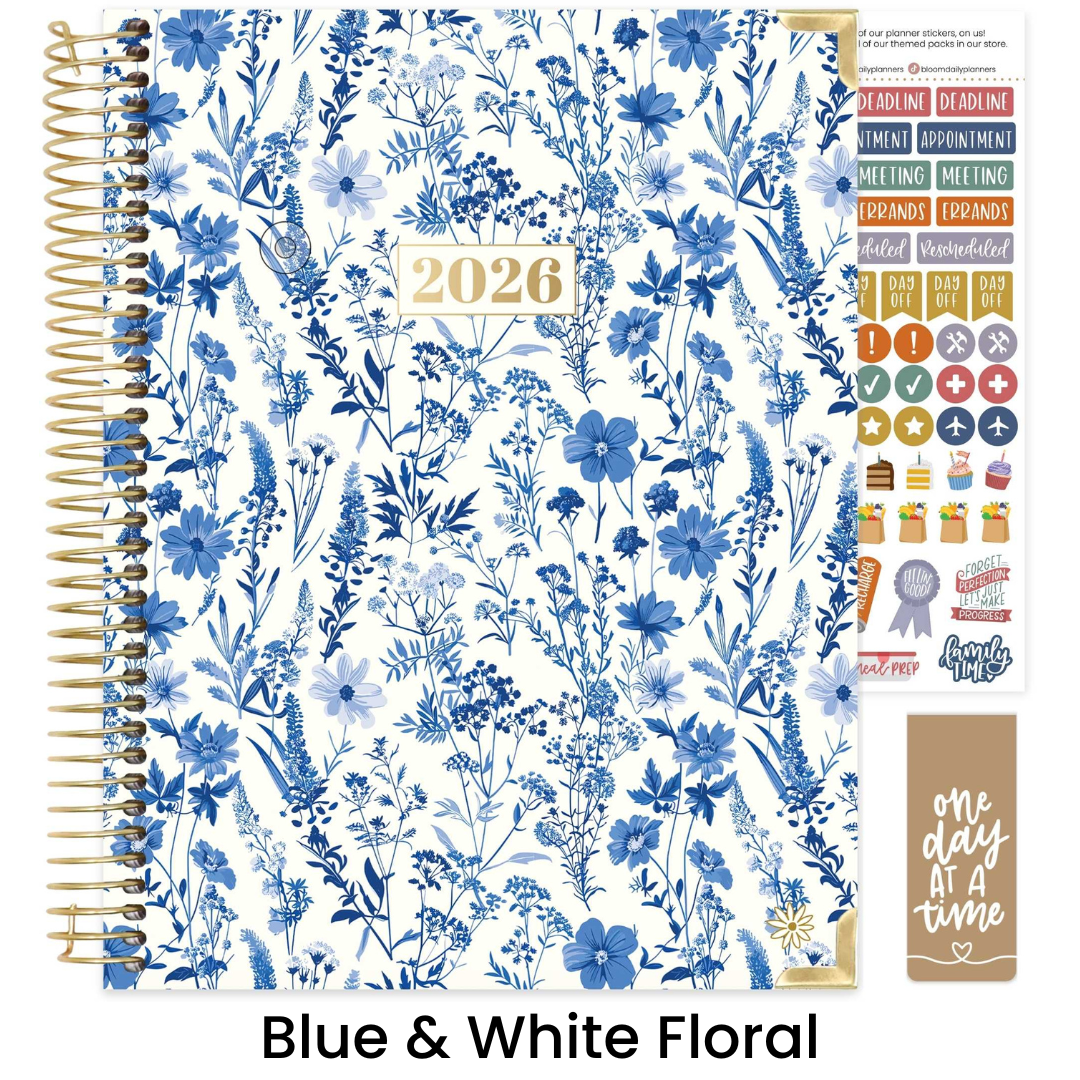 2026 Hard Cover Planner - 8.5" x 11" size