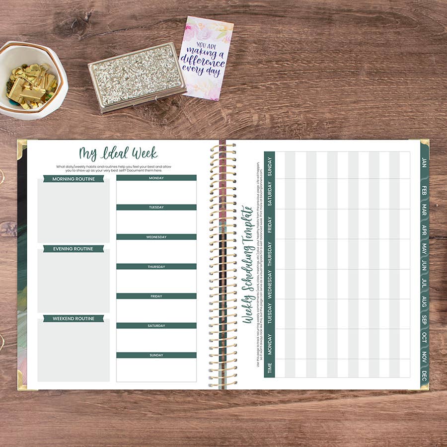2026 Hard Cover Planner - 8.5" x 11" size