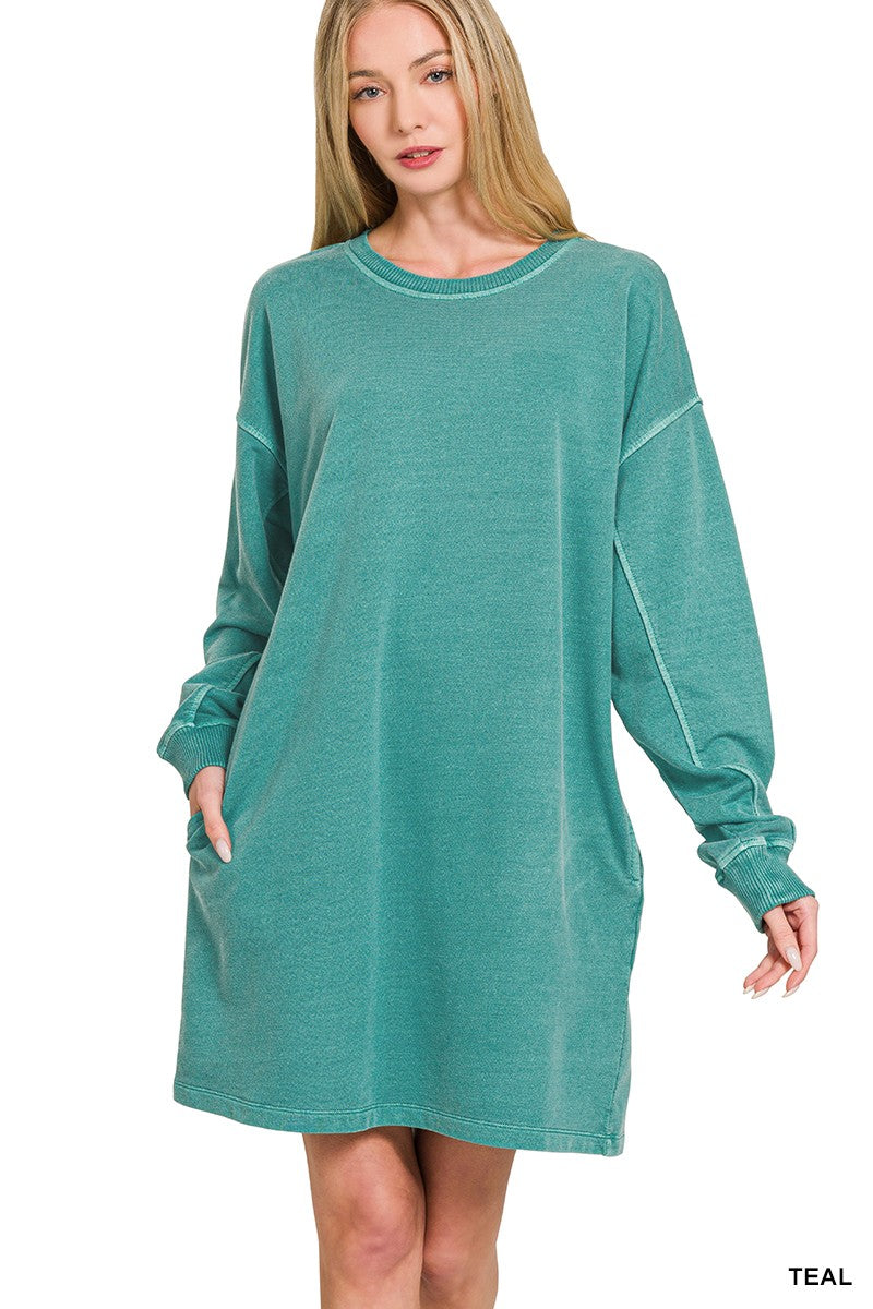 Oversized French Terry Tunic