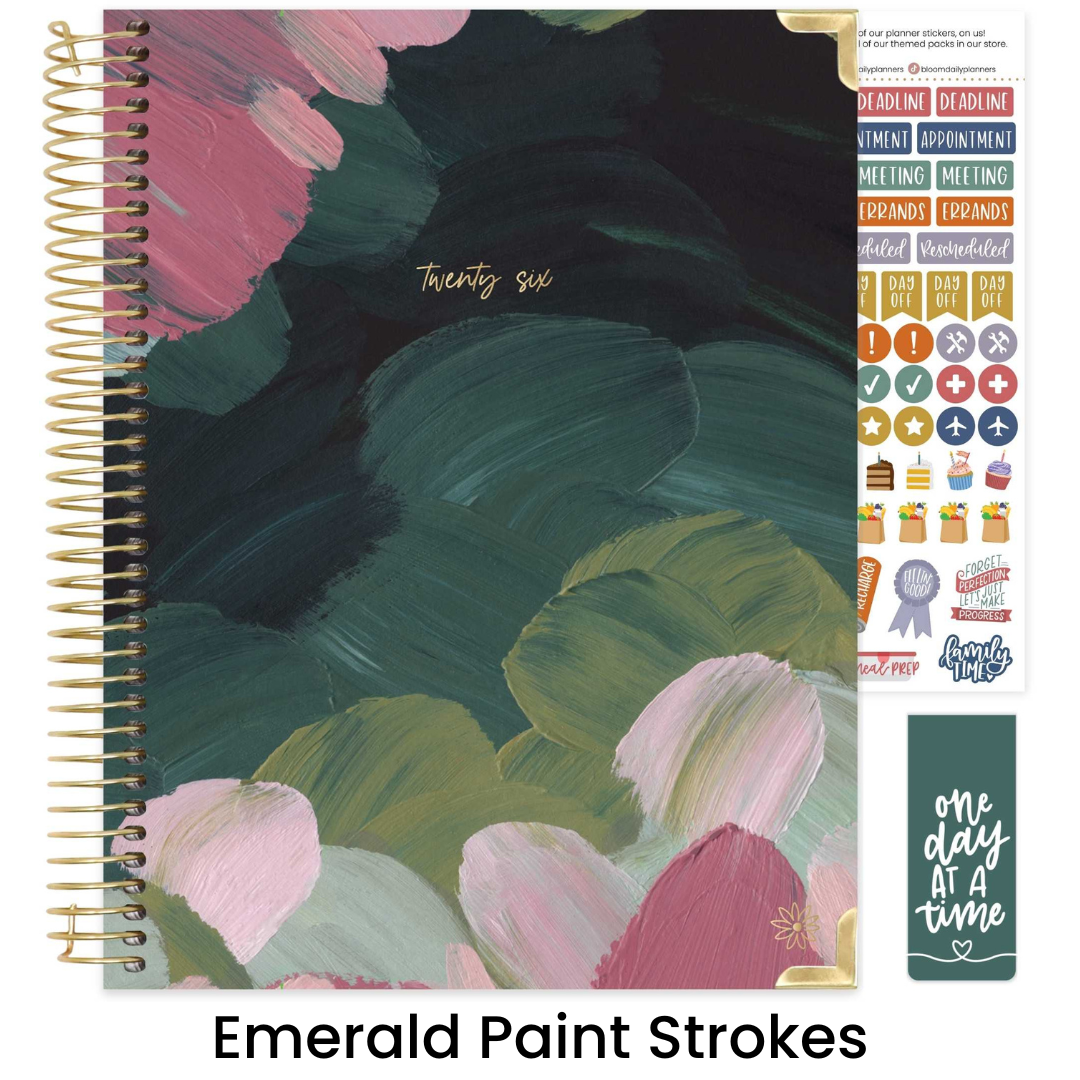 2026 Hard Cover Planner - 8.5" x 11" size