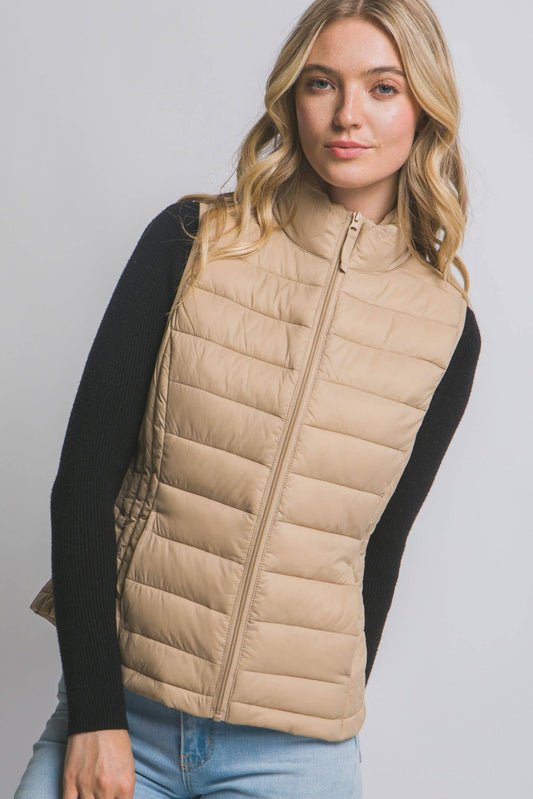 Lightweight Down Packable Puffer Vest