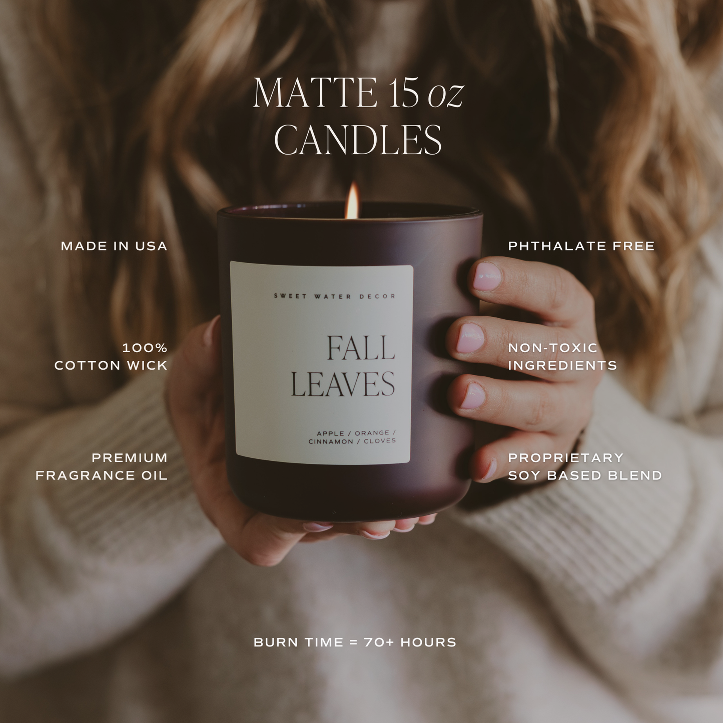 Warm and Cozy 15 oz Soy Candle