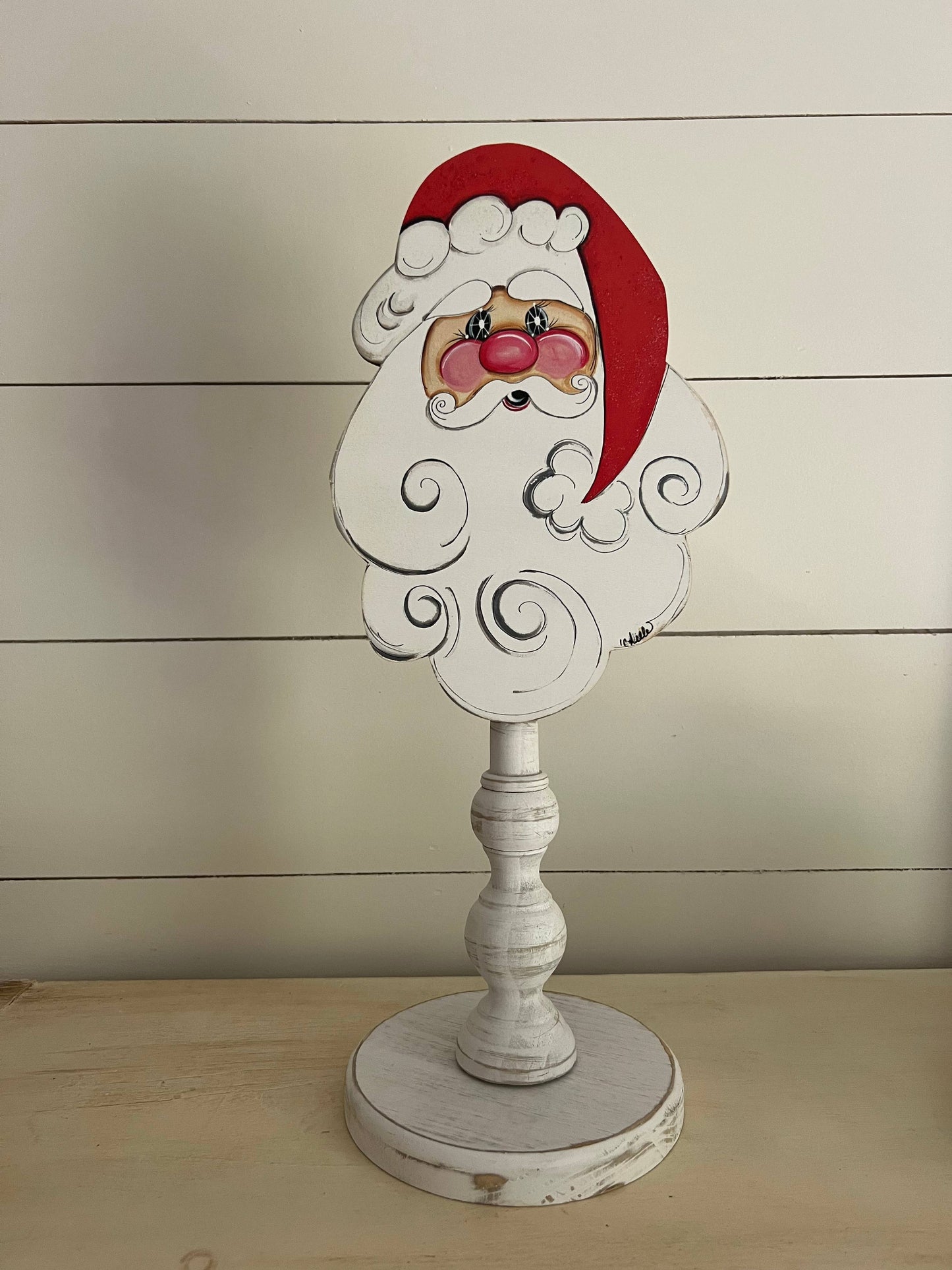 Seasonal & Everyday Toppers: Custom Santa Topper