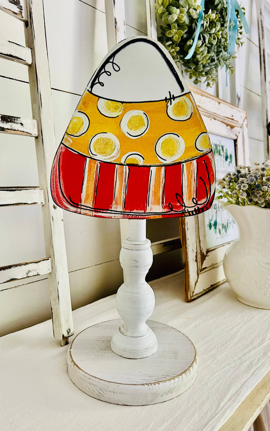Seasonal & Everyday Toppers: Custom Candy Corn Topper