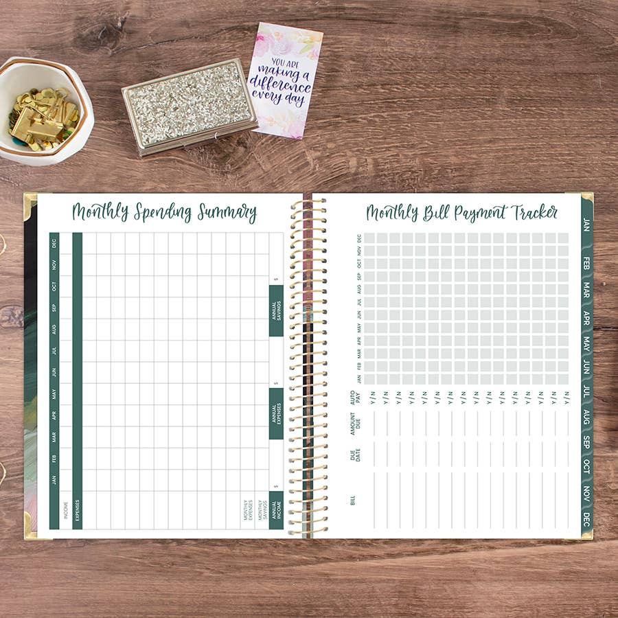 2026 Hard Cover Planner - 8.5" x 11" size
