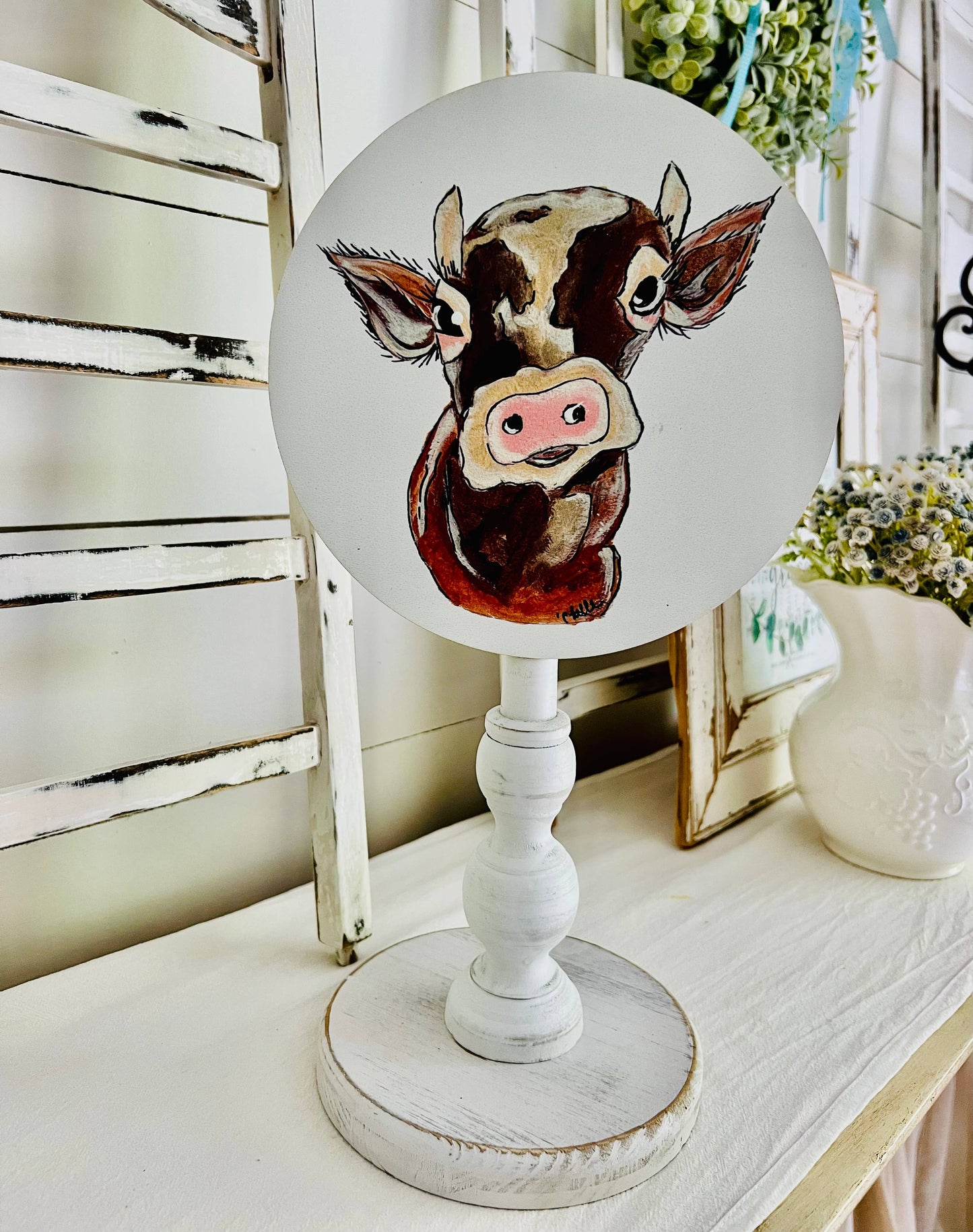 Seasonal & Everyday Toppers: Custom Hershey Cow Topper