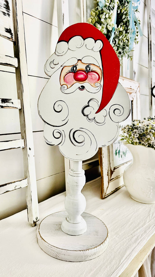 Seasonal & Everyday Toppers: Custom Santa Topper