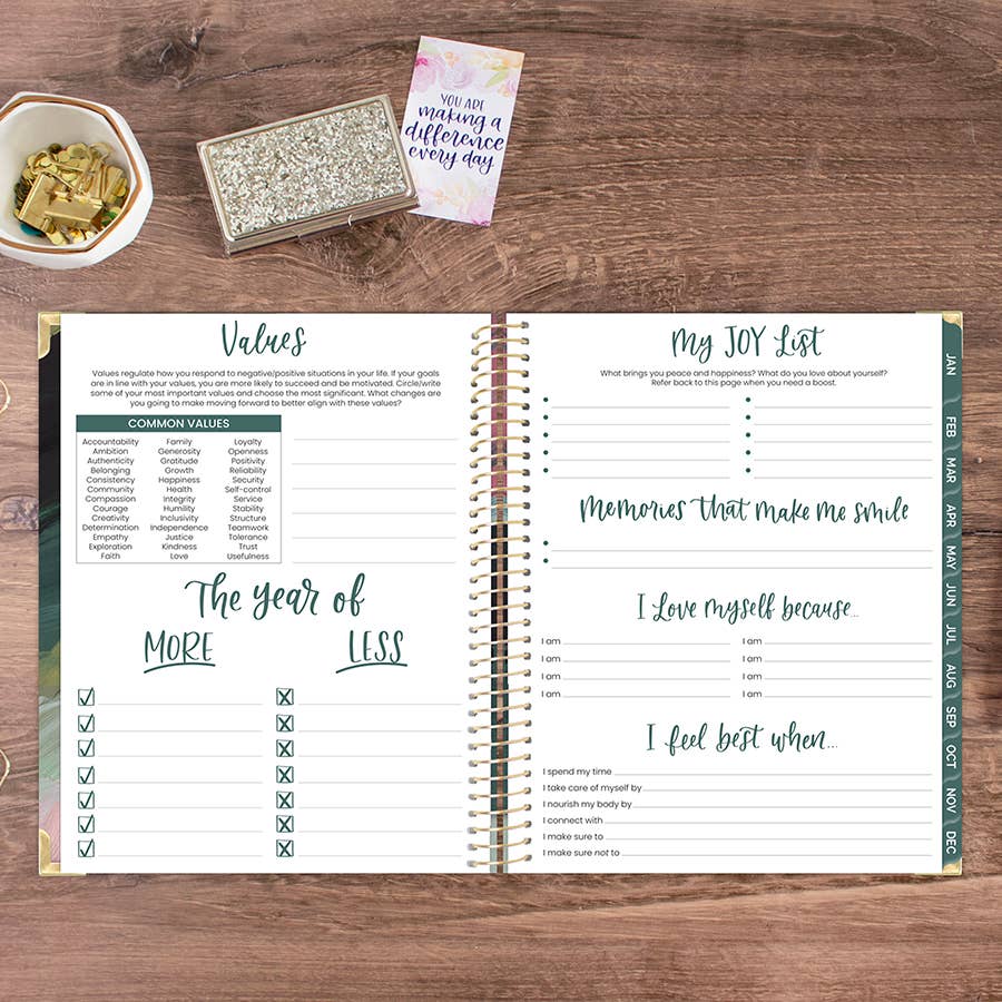 2026 Hard Cover Planner - 8.5" x 11" size