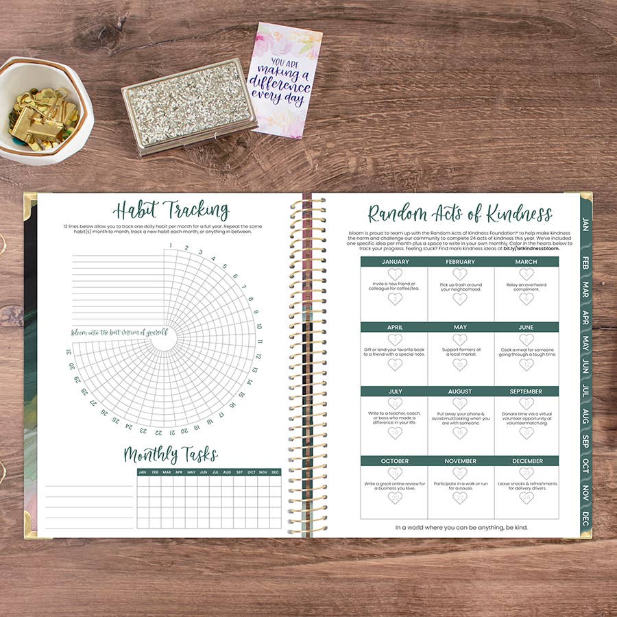 2026 Hard Cover Planner - 8.5" x 11" size