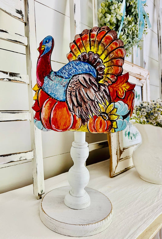 Seasonal & Everyday Toppers: Turkey Tom Topper