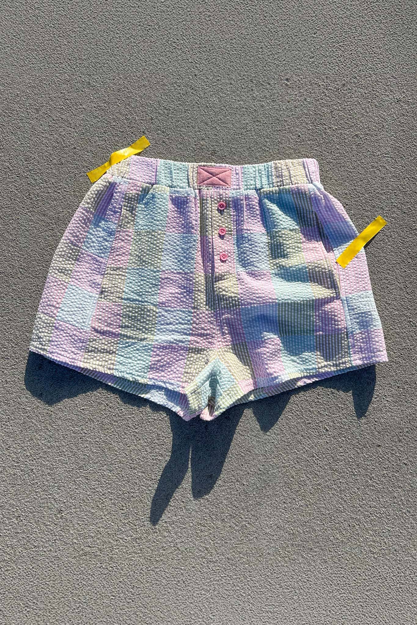 Striped & Checker Boxer Shorts